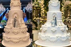 Tổ chức tiệc cưới tại nhà – Thoả mắt với những chiếc bánh kem cưới tuyệt đẹp